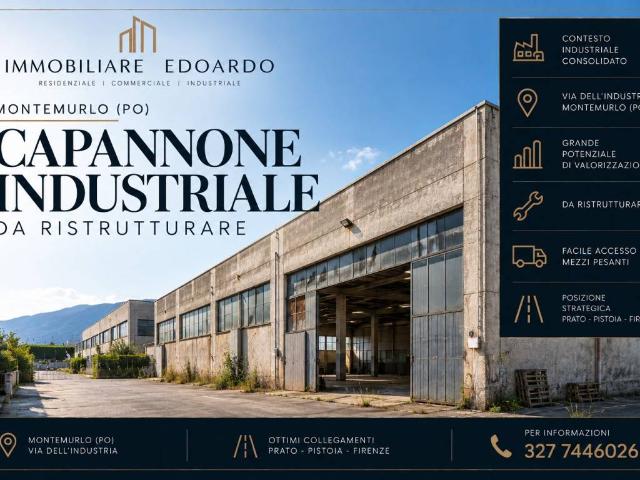 Locale Commerciale in vendita a Bagnolo, Montemurlo