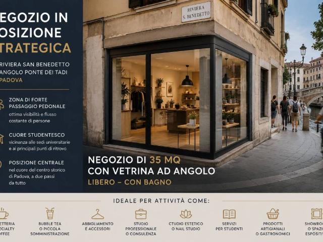 Locale Commerciale in vendita a San Giuseppe, Padova