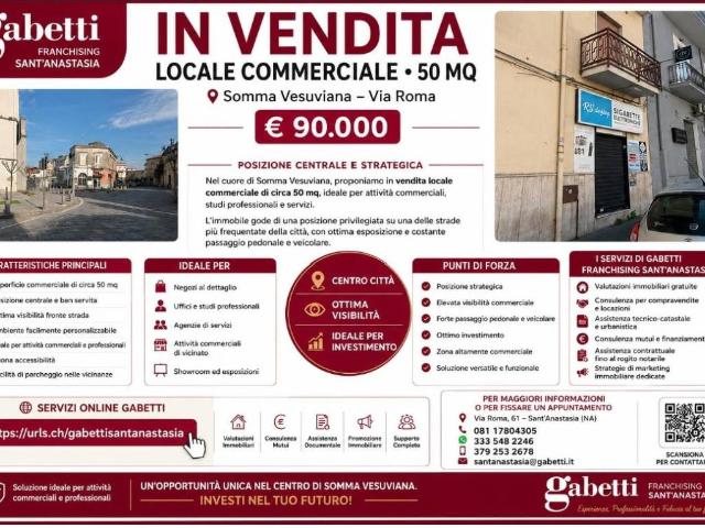 Locale Commerciale in vendita a Borgo Casamale, Somma Vesuviana