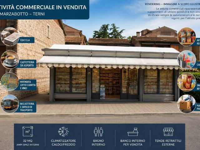 Locale Commerciale in vendita a Cospea, Terni