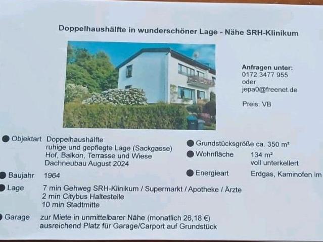 Haus kaufen in Neundorf, Suhl