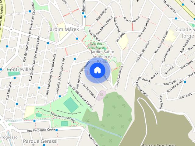 Casa aluguel em Jardim Santo Antônio de Pádua, Santo André