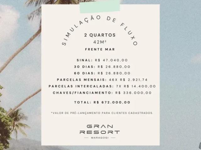 Apartamento venda em Região Geográfica Imediata de Porto Calvo-São Luís do Quitunde, Maragogi