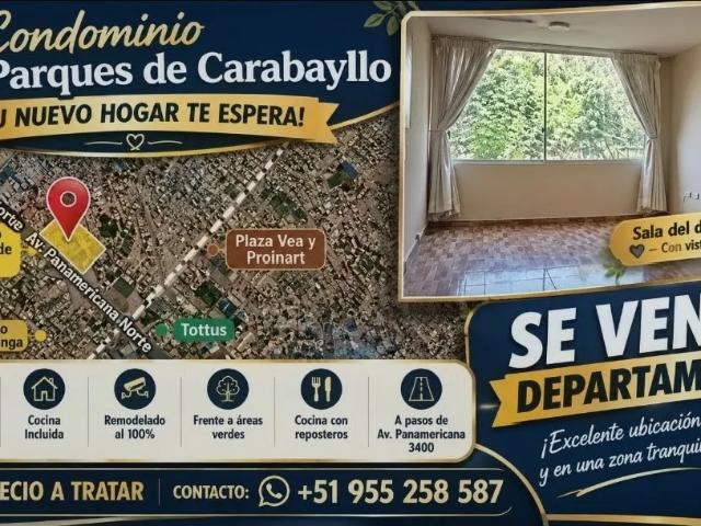 Departamento venta en Carabayllo, Lima Metropolitana
