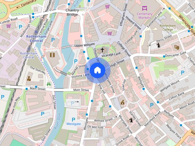 Apartment for rent in Rotherham, Moorgate