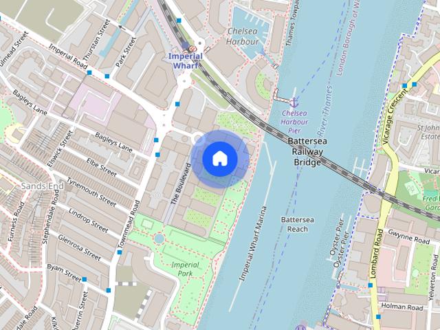 Apartment for rent in Imperial Wharf, Greater London