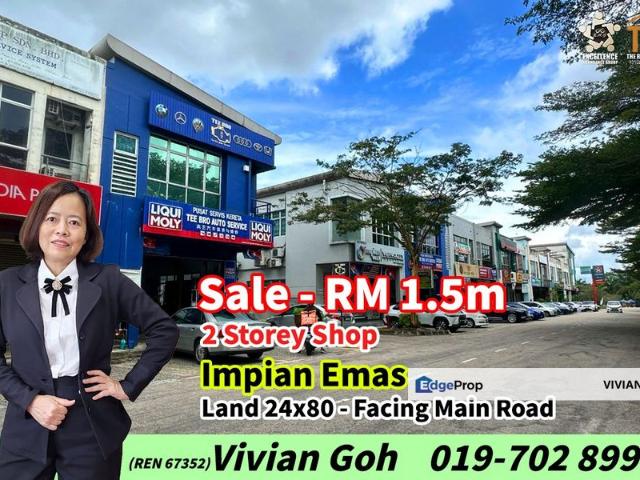 Shop for sale in Bukit Ledang, Johor