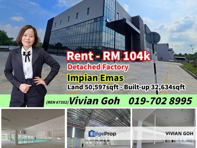 Warehouse for rent in Bukit Ledang, Johor