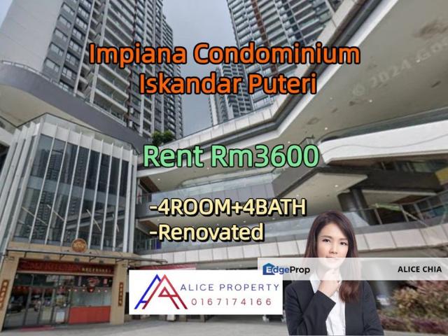 Condominium for rent in Bukit Ledang, Johor