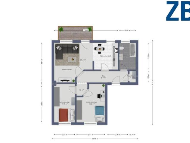 Apartment mieten in Piesteritz, Wittenberg