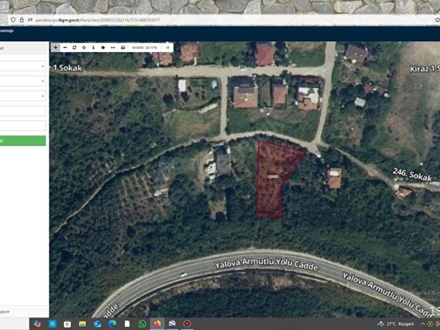 Çinarcik, Yalova içerisinde satılık Arsa