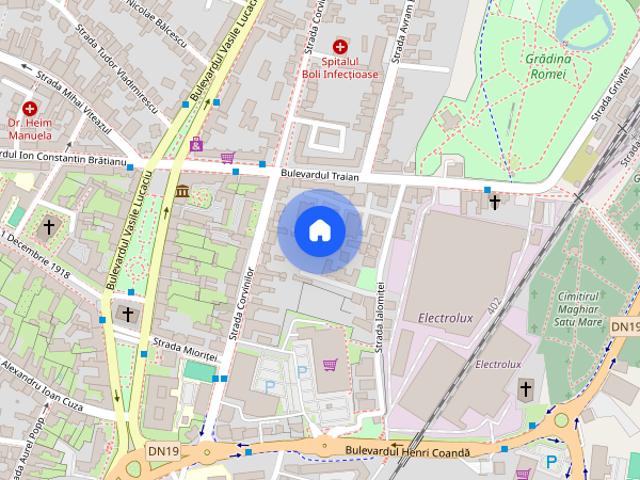 Apartament închirieri în Centrul Nou, Satu Mare
