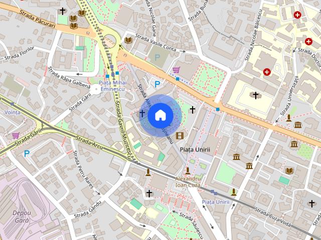 Apartament închirieri în Centru, Iași