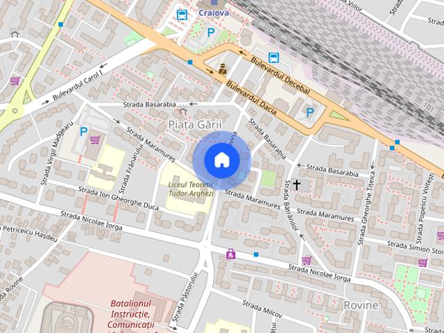 Apartament închirieri în Piața Gării, Craiova