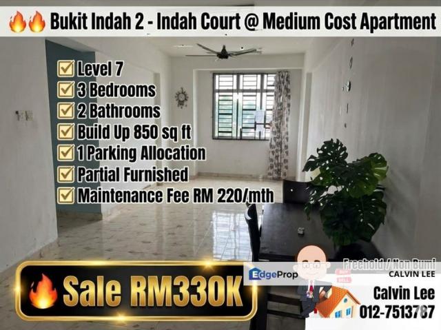 Condominium for sale in Taman Bukit Indah 2, Iskandar Puteri