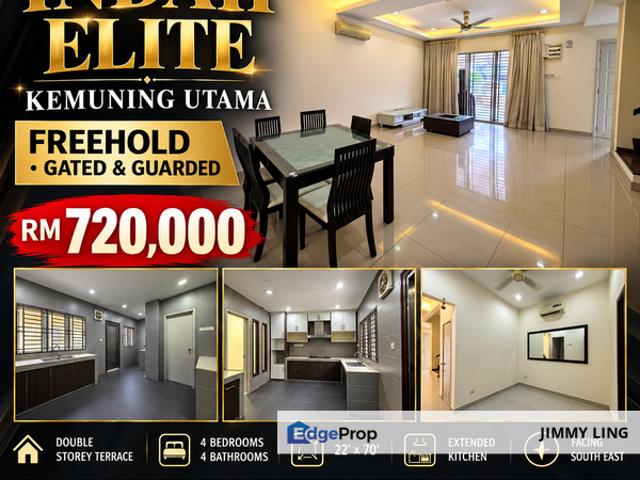 House for sale in Kemuning Utama, Shah Alam