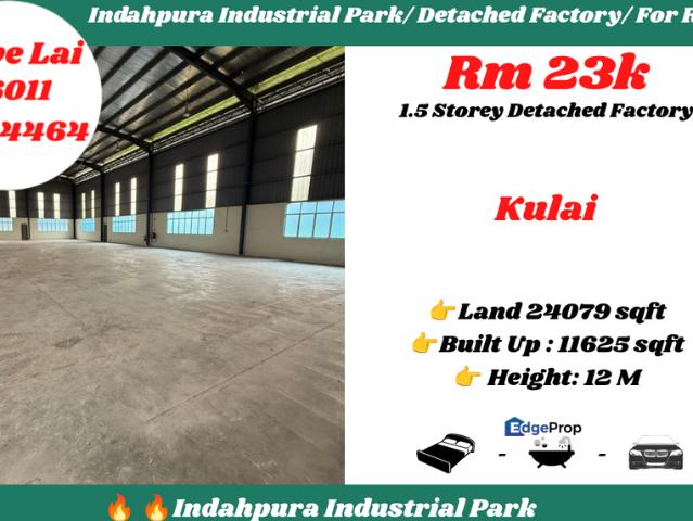 Warehouse for rent in Johor