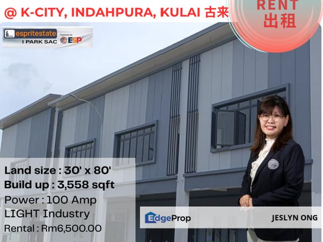 Warehouse for rent in Johor