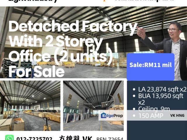 Warehouse for sale in Johor