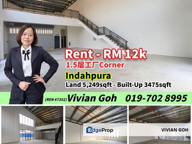 Warehouse for rent in Kulai