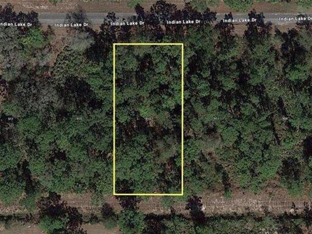 Land for sale in Indian Lake Estates, Florida