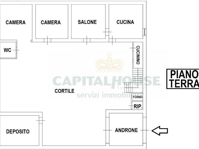 Villa Indipendente in vendita a Casalba, Macerata Campania