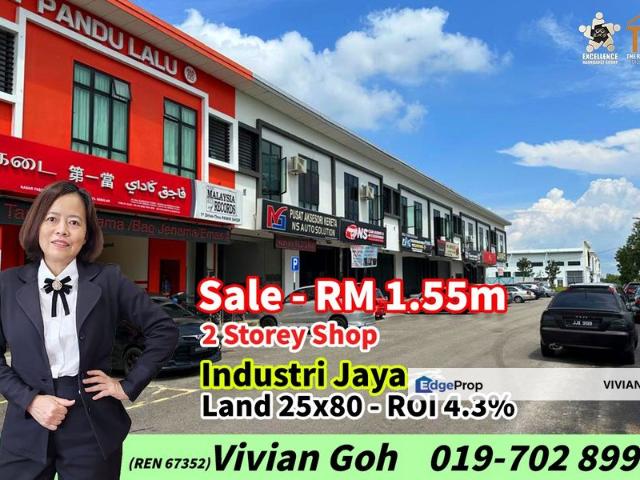 Shop for sale in Bukit Ledang, Johor