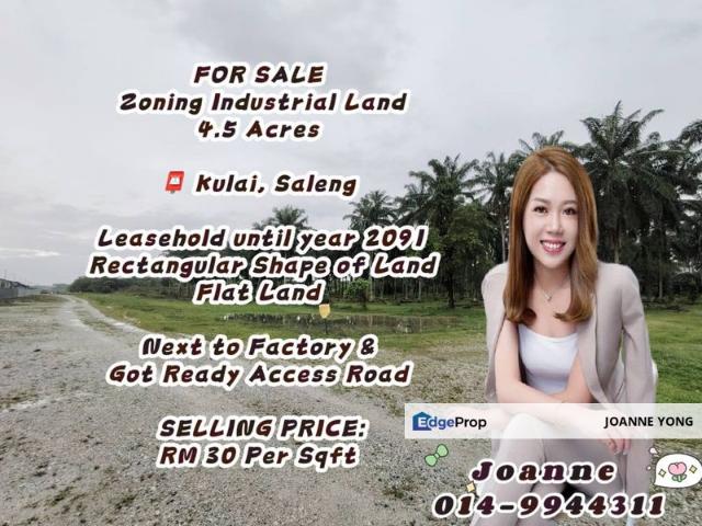 Warehouse for sale in Kulai, Johor