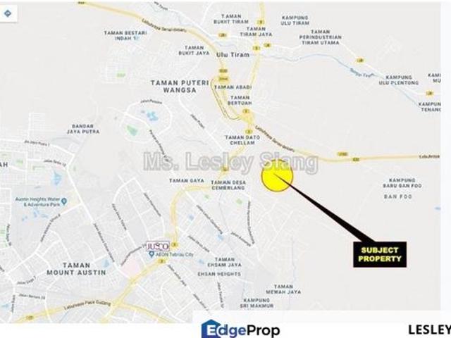 Warehouse for sale in Johore Bahru, Johor