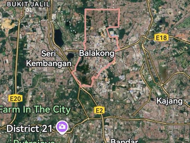 Commercial Land for rent in Kajang, Langat