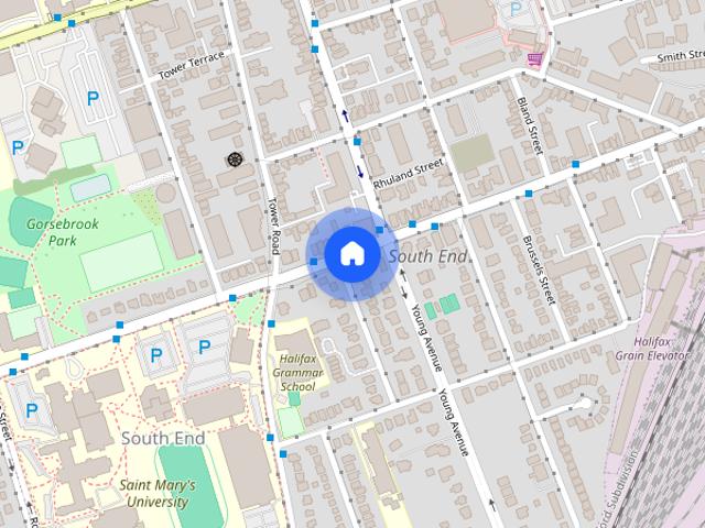 Apartment for rent in South End, Halifax