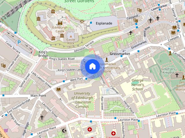Apartment for rent in Lauriston, Scotland