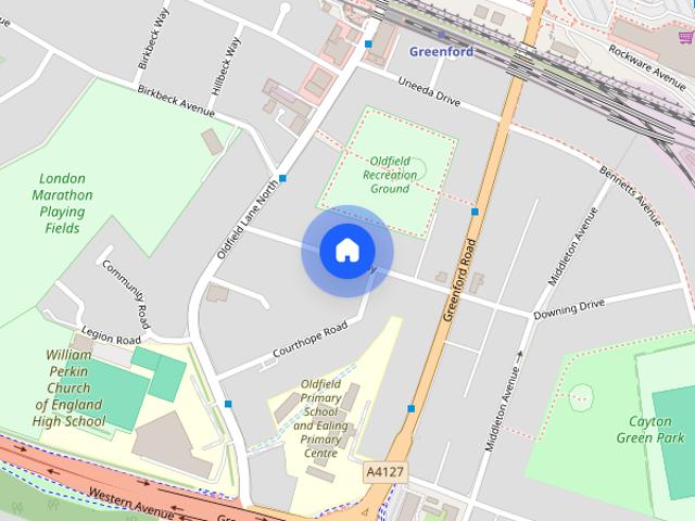 Apartment for rent in London Borough of Ealing, Greenford