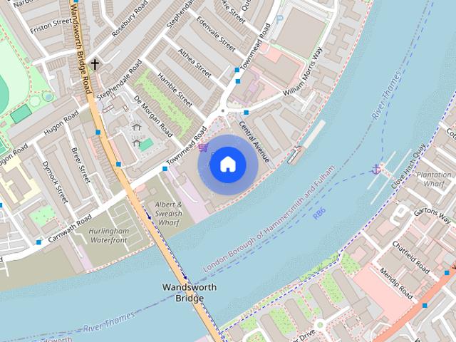 Apartment for rent in Fulham Riverside, Greater London