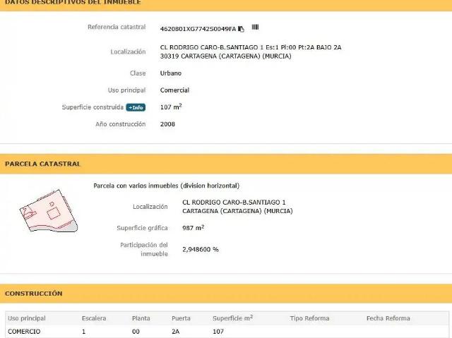 Local Comercial en venta en Miranda, Campo de Cartagena y Mar Menor