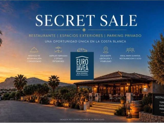 Local Comercial en venta en la Marina Alta, Valencia
