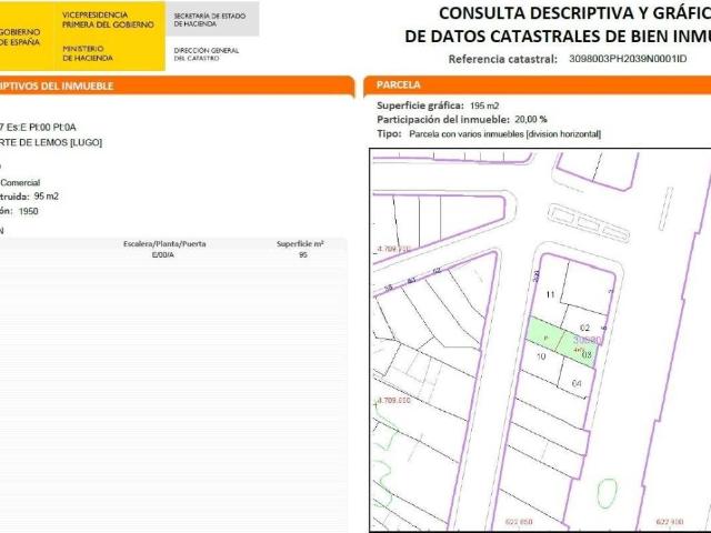 Local Comercial en venta en Monforte de Lemos, Terra de Lemos