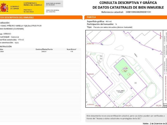 Local Comercial en venta en Vista Fermosa, Ourense