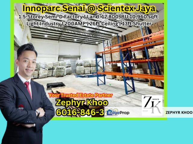 Warehouse for rent in Seelong, Johor