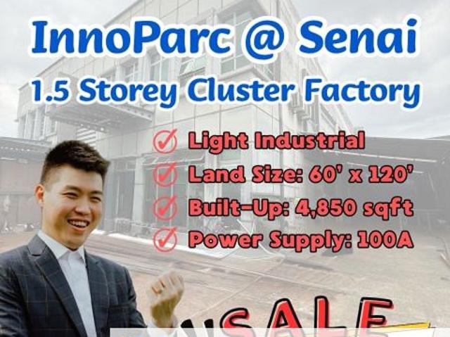 Warehouse for sale in Seelong, Johor