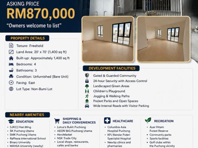 House for sale in Petaling, Subang Jaya