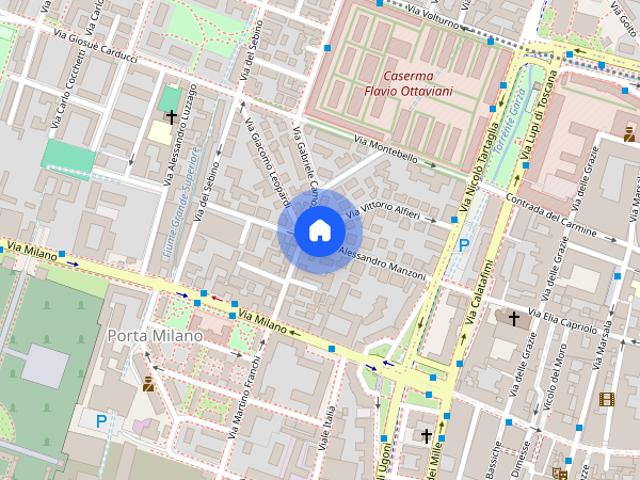 Appartamento in affitto a Zona Centro, Brescia