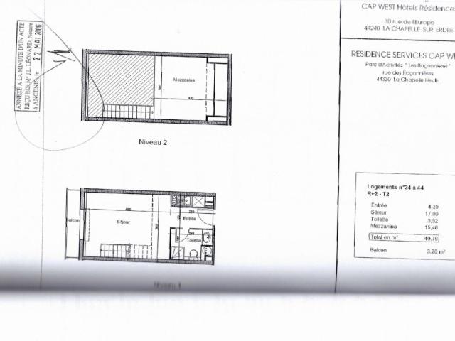Appartement vente à Nantes, La Chapelle-heulin