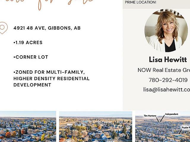 Land for sale in Gibbons, Alberta