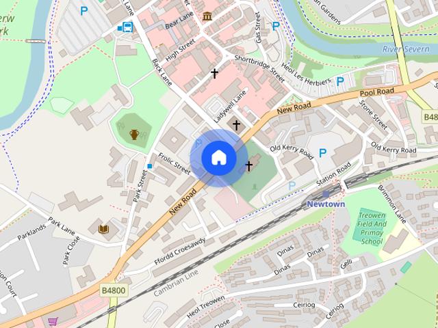 Apartment for rent in Penygloddfa, Newtown