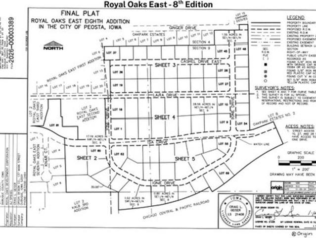 Land for sale in Peosta, Iowa
