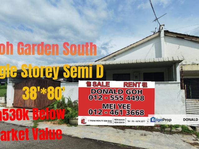 House for sale in Perak, Tanjong Ipoh