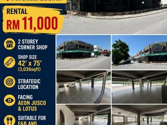 Shop for rent in Perak, Tanjong Ipoh