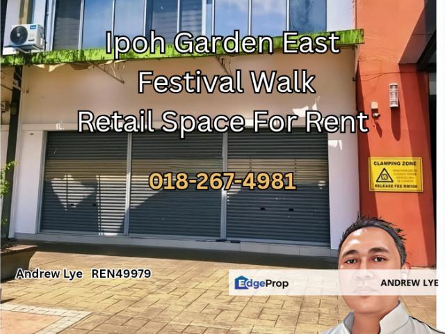 Shop for rent in Perak, Tanjong Ipoh
