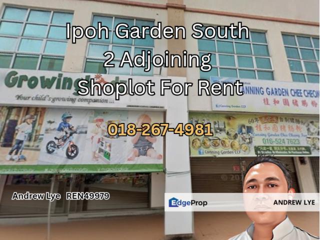 Shop for rent in Perak, Tanjong Ipoh